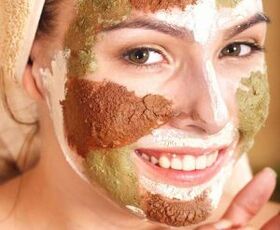 Máscara de levantamento para rejuvenescimento da pele facial em casa